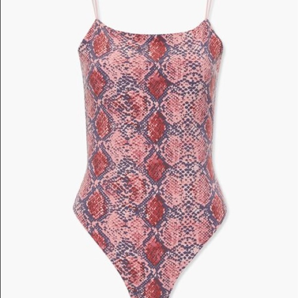 Scrappy-back snake bodysuit